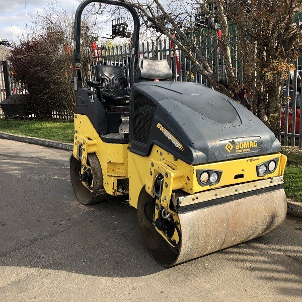 Recently added - Bomag BW120 Tandem Roller: Found on UK Plant Traders Bomag BW120 tandem roller available, 2014 model with 800-1100hrs, 1200mm roller width, Kubota engine, front &amp; rear scrapers, timed &amp; pressurised water sprayers, ROPS &amp; 2 speed. Contact… dlvr.it/RJkKzF