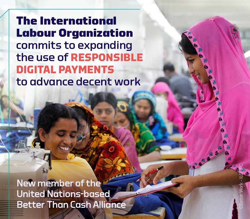 BetterThan_Cash's tweet photo. Advancing productive employment and #decentwork through #digitalpayments!

@ILO joins our @UN-based Alliance! 

https://t.co/Im7UQvV7ud 
#ILO100 #DigitalWagesSummit #SDGs https://t.co/F5JuEZFrNU