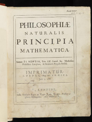Nereide's tweet photo. Some years ago, @Cambridge_Uni put the papers of Sir Isaac #Newton online for the 1st time, including his own annotated copy of #PrincipiaMathematica, with notes and calculations in his handwriting revising the book and answering critics.

➡️https://t.co/8tZBKkIX7z

#iteachmath https://t.co/QlnwNZHyjY