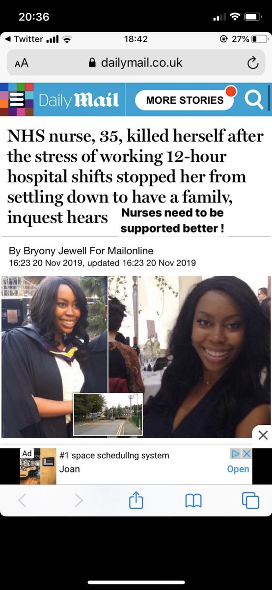RacheleArthur's tweet photo. We need to support each other...because who else is going to be ??? 😕 

RIP TO THE 300+ nurses that have been let down by the system😔 this is not fair💔 https://t.co/mJ3TwIFtKi