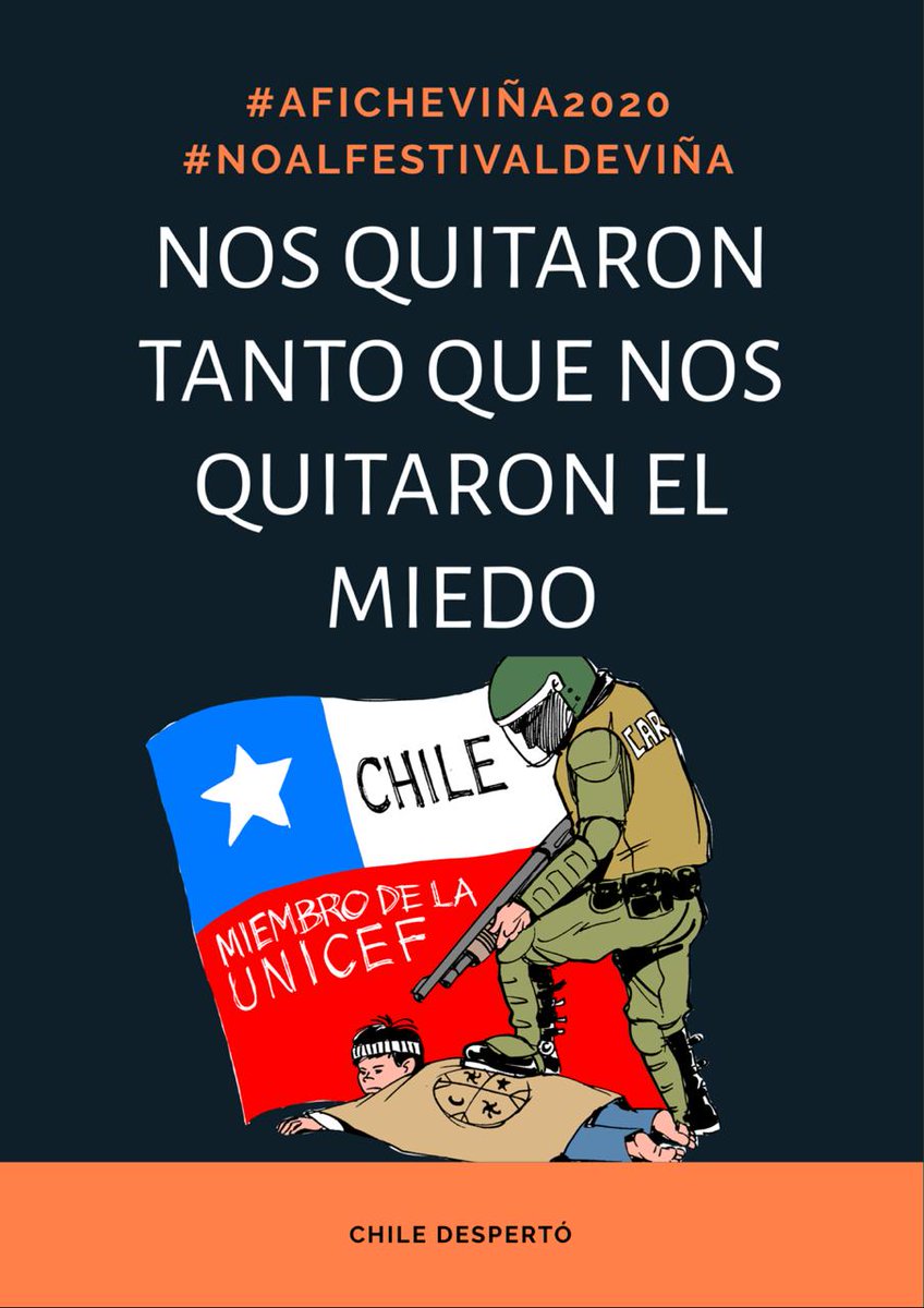 lafertiers_col's tweet photo. Mire @cotyreginato sus alrededores, no le da dolor por lo que le pasa a su gente??? Sea solidaria por favor y cancele el festival #noalfestivaldevina #fuerzachile https://t.co/xKtRJ4WlP4
