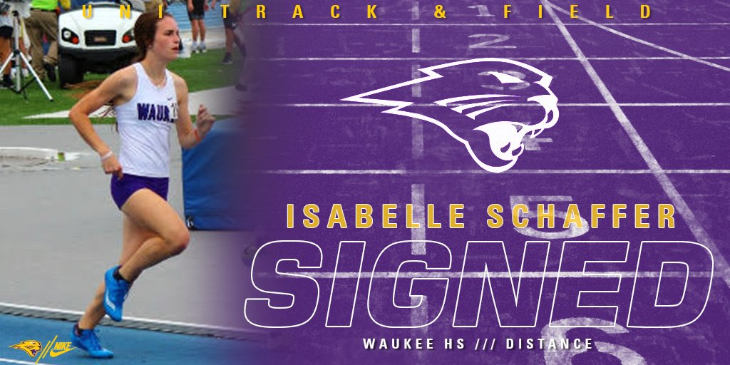 Isabelle Schaffer is a distance runner from <a href="/WHS_Girls_TF/">Waukee Girls T&F</a>. Welcome to the family, Isabelle. 

#UNIFight