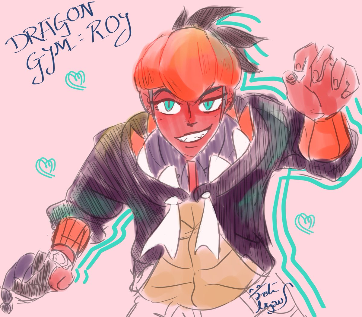 Feli_Nyan's tweet photo. i just fall for him.. my dragon boy <3
#PokemonSchwertSchild #pokemon #PokemonSwordSheild #dragongym #Roy #Raihan #dragongymroy #dragongymraihan #skribble #gymleader #arenaleiter #felinyan #fanart #fa https://t.co/WoMcswQplT