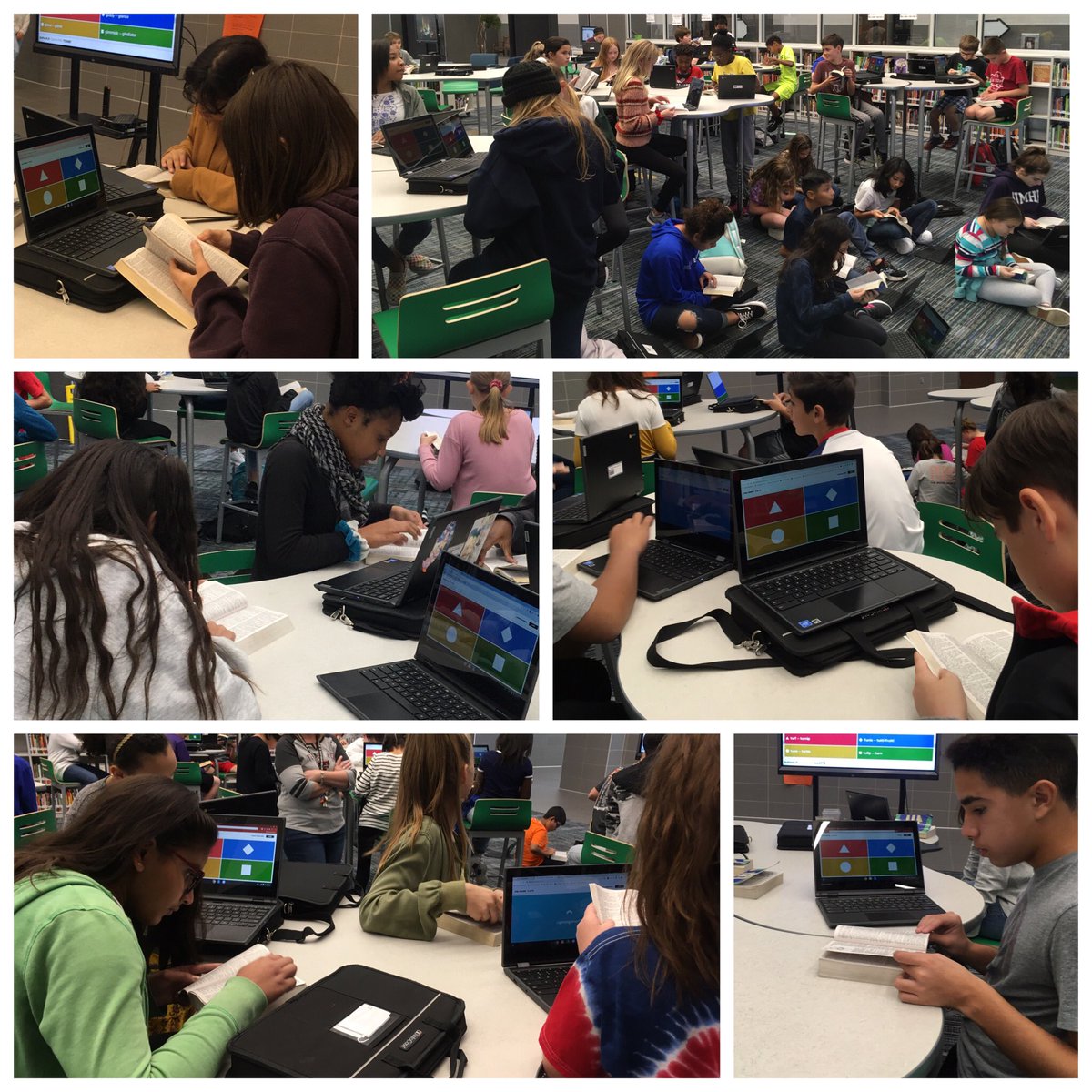 TomballHSLib's tweet photo. If we want to maintain important skills, regular practice is crucial! This week, 6thELA practiced dictionary skills w/ a fun Kahoot activity. Dictionaries are a helpful tool on state assessments, &amp; our Hawks are becoming experts w/ them! @HofiusKISD #librarypromise #HawksgivingPL https://t.co/CTQp3cM1em
