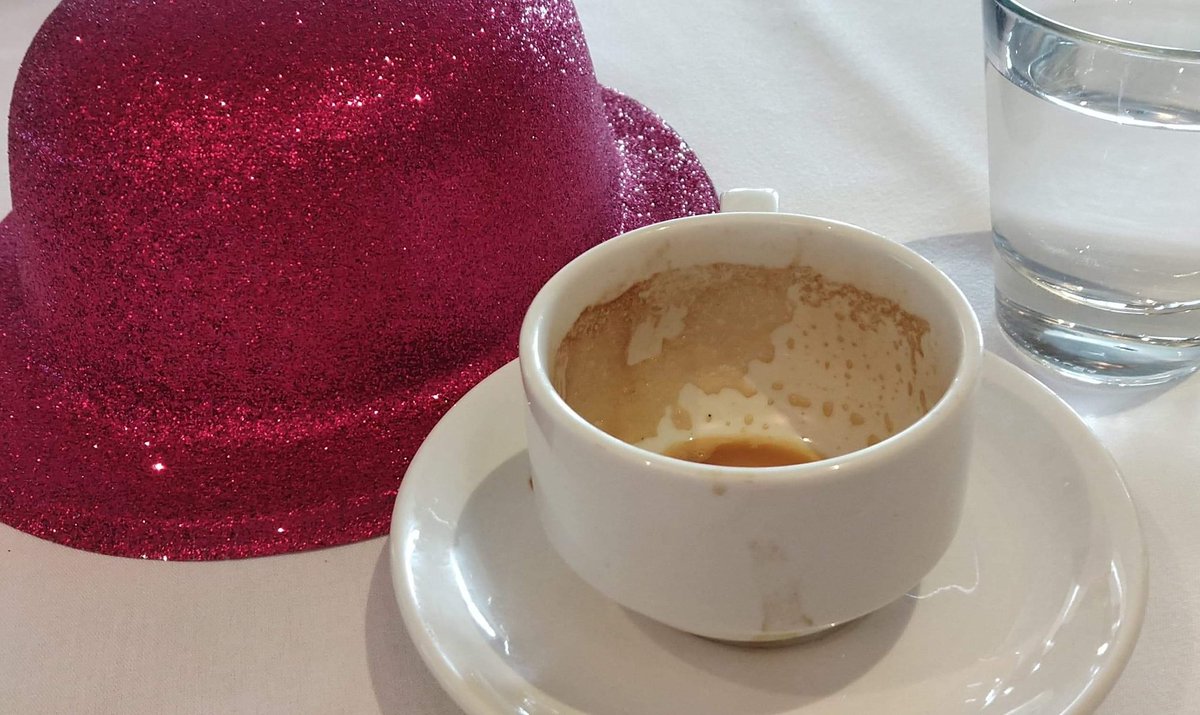 jadlak's tweet photo. Coffee ✔️ H2O ✔️ Pink hat ✔️ Ready for planning day! https://t.co/gBiQbwwy22
