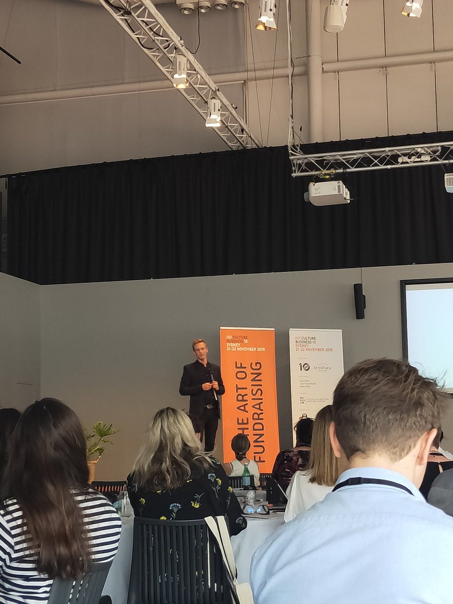 LimelightArtsAu's tweet photo. What a way to start with an improvised trumpet solo to @TheCIMF's session on taking your community with you at @agendaparis Culture Business Conference this morning #CBSyd #culturalbusiness https://t.co/MKObIPDpaA