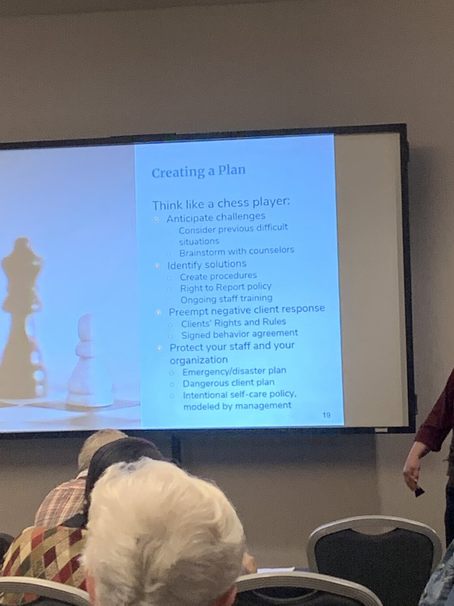 Creating a plan is key message in ethics session <a href="/AFCPE/">AFCPE®</a> #afcpe2019