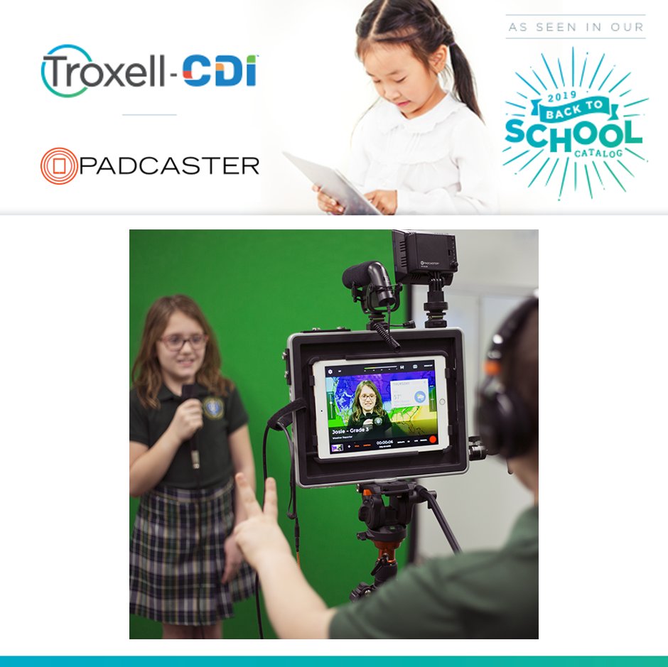 Bluum_EdTech's tweet photo. Turn your mobile device into a portable video production studio with @Padcaster. Educators can explore the next generation of digital learning.

Learn more about this technology in the #TroxellCDI #Back2School19 Catalog. #edtech https://t.co/FpGoLBUdj4