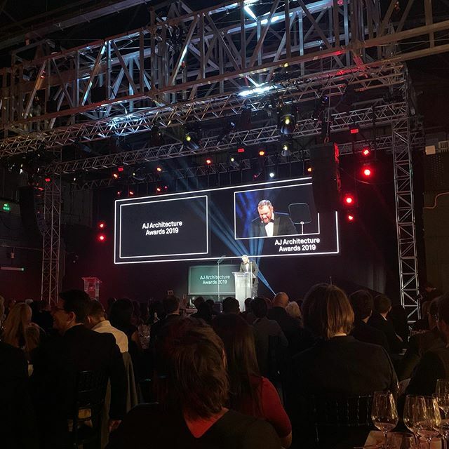 AndyCMacp's tweet photo. Excited to be at the AJ Architecture Awards, fingers crossed! #AJarchawards #ajarchawards2019 #moxonarchitects #scottisharchitecture #scottisharchitects #aberdeensocietyofarchitects #aberdeenarchitecture https://t.co/heAFhVMNWb
