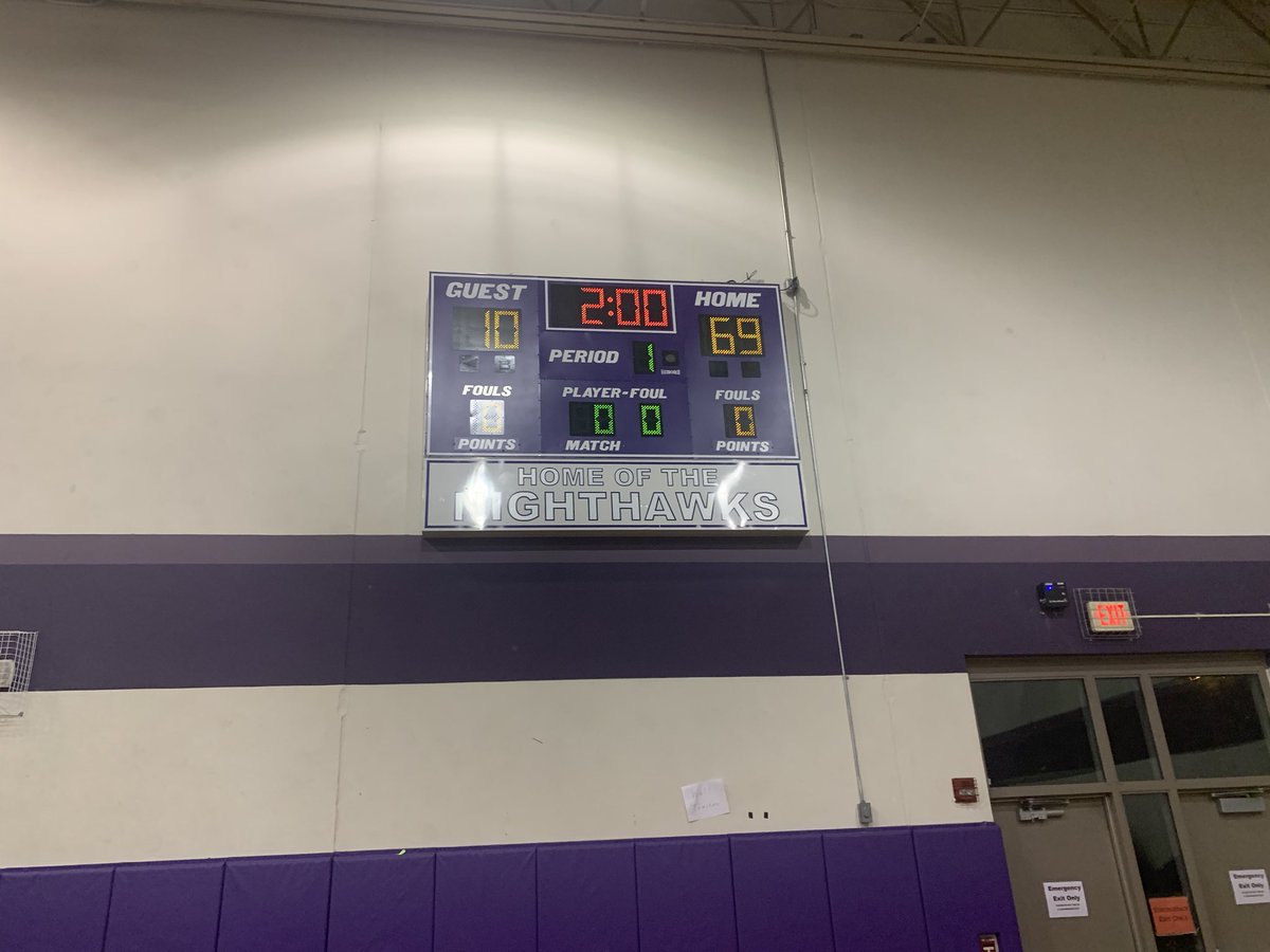 Nighthawks move to 1-0 on the year. Big things coming this season!!