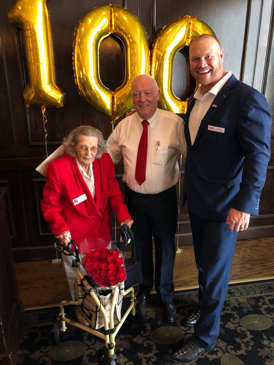DanRodimer's tweet photo. I had a great time meeting our first ever Nevada State Assemblywoman Jane Ham and celebrating her 100th birthday alongside Jim Marsh! #HappyBirthday #LeadRight #DanRodimer #DanRodimerForCongress #BigDanRodimer #NV03 https://t.co/4eZ6cNYgpz