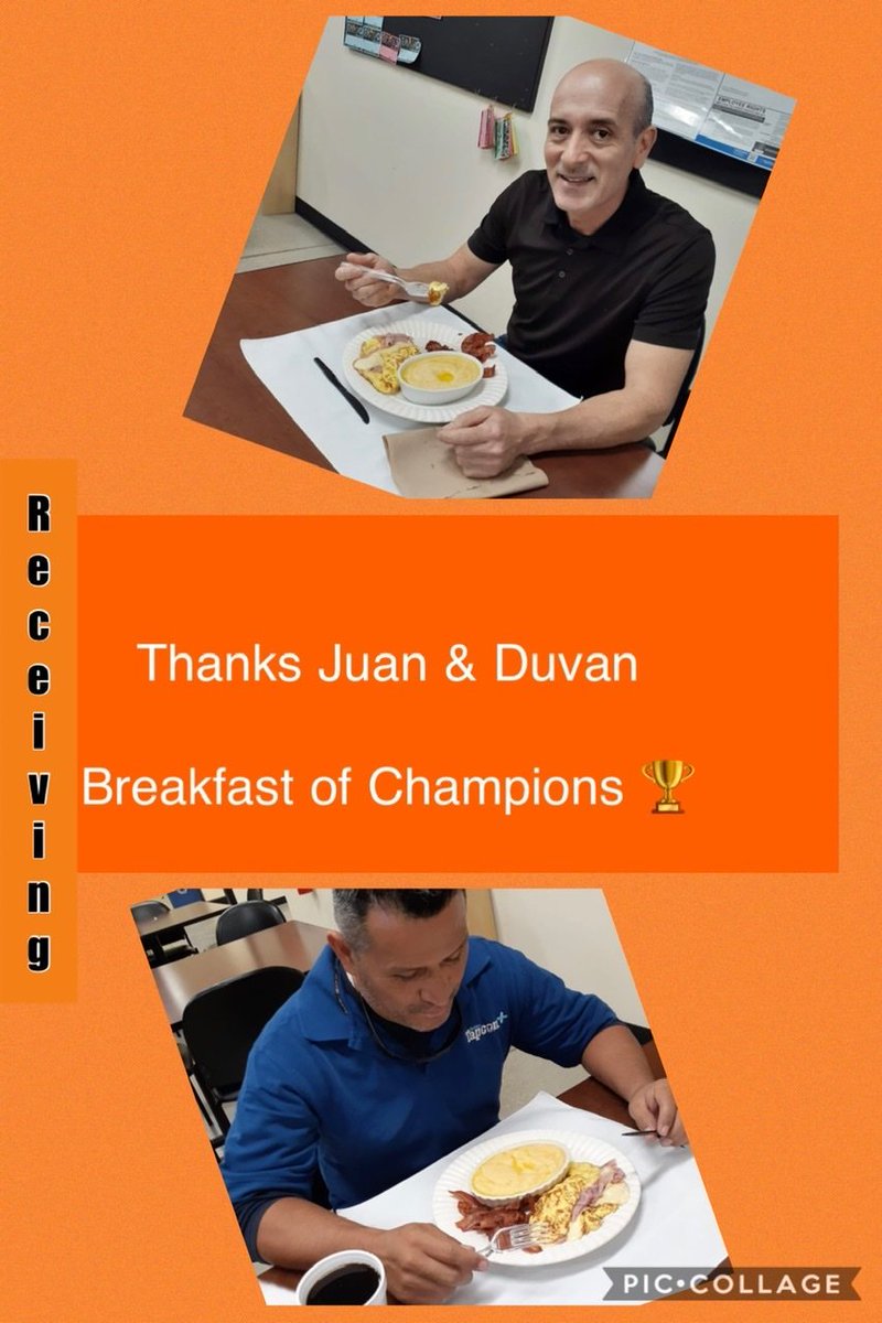 Home Depot 6976 (@hd6976) on Twitter photo 🧡#MakingThisAFunPlaceToWork Freight Team & Receiving Appreciation🤣 #BreakfastClub Thank you!!!Party of Two Awesome @asds6976 <a href="/RinaldoDelarosa/">Rinaldo Delarosa</a> <a href="/GarcialettLett/">Lett</a> @RoxyOPS6976 <a href="/wcork19/">Warren Cork</a> <a href="/jordana_kenia/">Kenia Jordana</a> 🧡#MakingThisAFunPlaceToWork Freight Team & Receiving Appreciation🤣 #BreakfastClub Thank you!!!Party of Two Awesome @asds6976 <a href="/RinaldoDelarosa/">Rinaldo Delarosa</a> <a href="/GarcialettLett/">Lett</a> @RoxyOPS6976 <a href="/wcork19/">Warren Cork</a> <a href="/jordana_kenia/">Kenia Jordana</a>