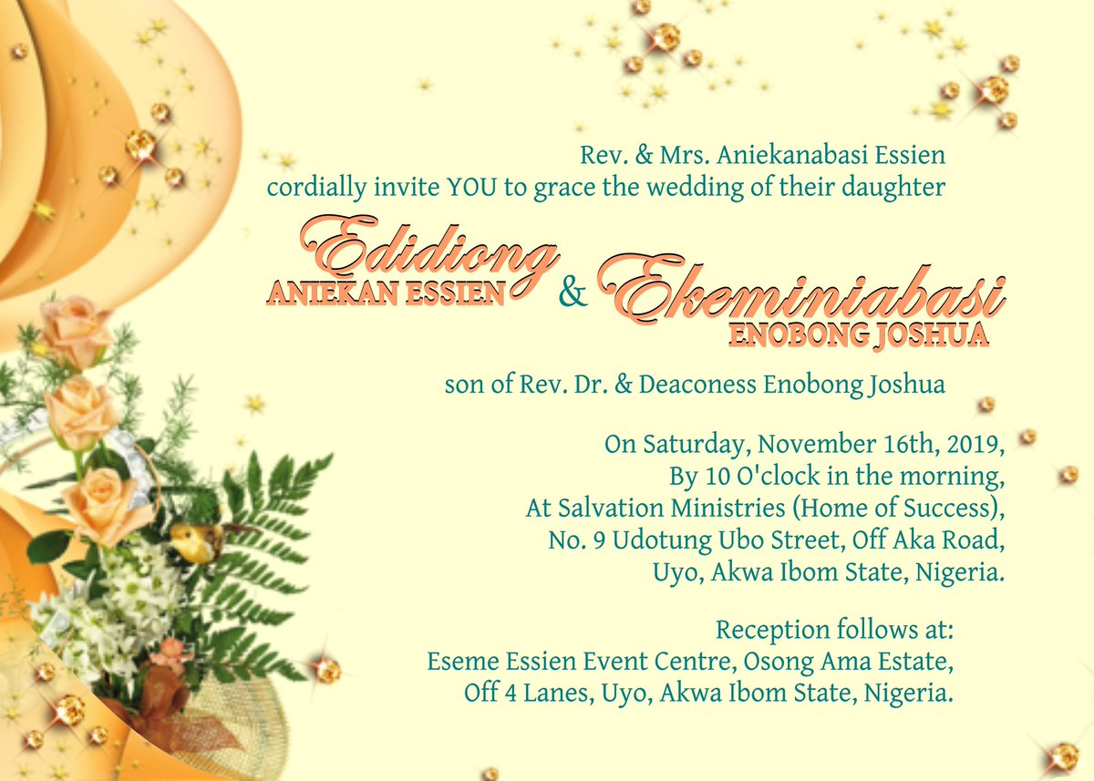 MDQuencyDesigns's tweet image. Wedding Card Invite ... Designed by @mdquency

#mdquencydesigns #mdquency #mdquencydesignslimited #weddings #weddingcard #invitations #IV #invitationcard #logodesigner #logo #logodesigns #complimentarycards #businesscards #uyo #akwaibom #nigeria