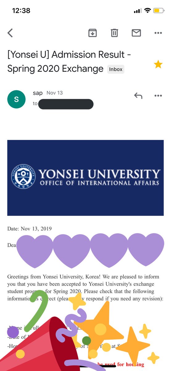 micolangelo's tweet photo. I HAVENT EVEN POSTED THIS HERE YET BUT I MADE IT INTO YONSEI OMFG https://t.co/j4v4Jo4GSh