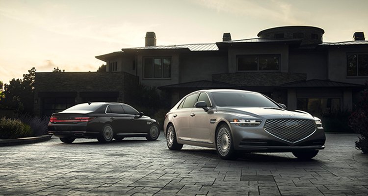 HMGnewsroom's tweet photo. [#HMG] #Genesis introduced the 2020 #G90 flagship luxury sedan at the 2019 Los Angeles Auto Show #FlagshipSedan #MIDCYCLE @LAAutoShow ▶ https://t.co/TU6mlUoExI https://t.co/5REpaGfOvc