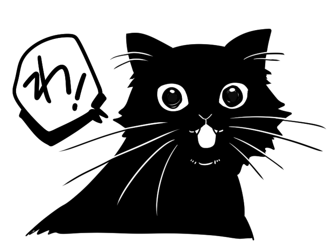 仕事したくなさすぎてうちの猫の落書きしてた 