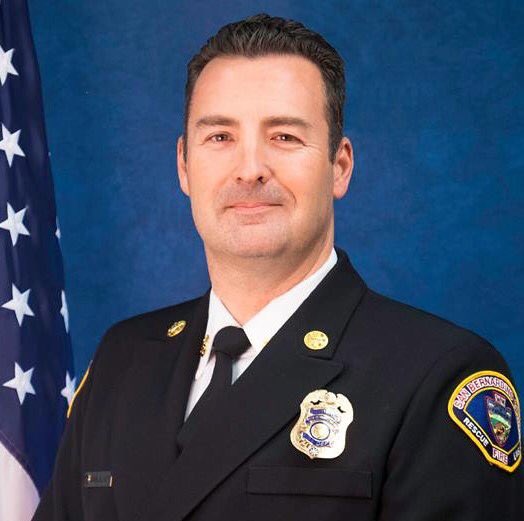 ChiefLMG's tweet photo. Assistant County Fire Chief Dan Munsey will serve as the new Fire Chief for the San Bernardino County Fire Protection District effective immediately following his appointment by County Chief Executive Officer Gary McBride. Congratulations Chief Munsey. https://t.co/mKEYKA4ueN