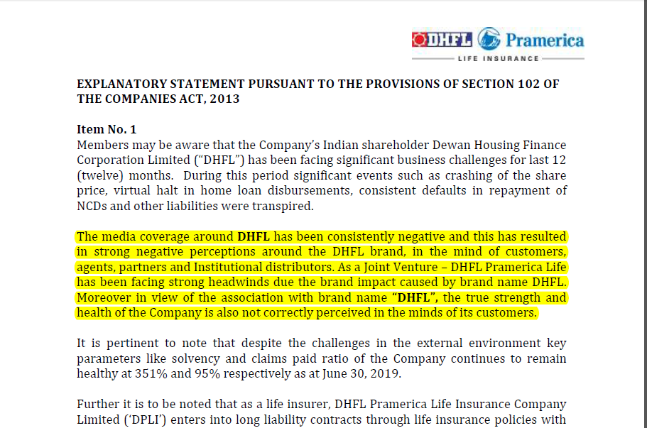 CPG_India's tweet photo. @DPLInsurance @FinMinIndia @nsitharaman @ianuragthakur @MoneylifeIndia @suchetadalal @AshokKhemka_IAS @PMOIndia @jagograhakjago In a letter filed with MCA uploaded on the company website, it pleads that brand name #DHFL bringing bad publicity to it,so they decided to drop it. So they now want to disguise their identity to bring in the business? @FinMinIndia @PMOIndia #IRDAI #DPLInusrance @MoneylifeIndia https://t.co/AJ4ERhpUOJ
