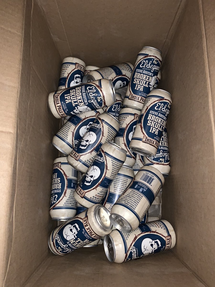 mattk417's tweet photo. @steveaustinBSR  beverage delivery arrived today! All the way to Aldie, Virginia.  Only lost one in transit. #beertime #fangmcfrost https://t.co/C14JGPDtdB