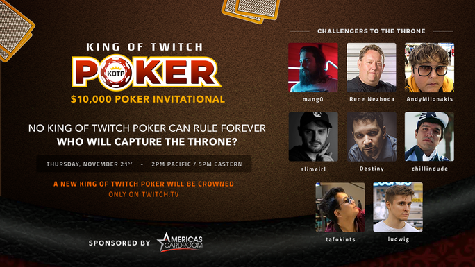 chillindude_'s tweet photo. they only invited s-tier poker players for this, sorry @HugS86
see yall tomorrow afternoon on stream :D @ACR_POKER
#ACRpartner https://t.co/WDQ431OGcc