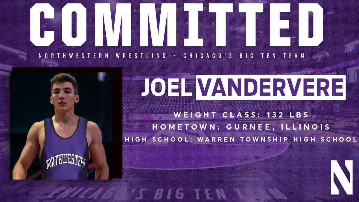 JoelVandervere's tweet image. I am excited to announce that I have verbally committed to wrestle at Northwestern University. I would like to thank all the people who have helped me get to this point and made this opportunity possible. @NUWrestle