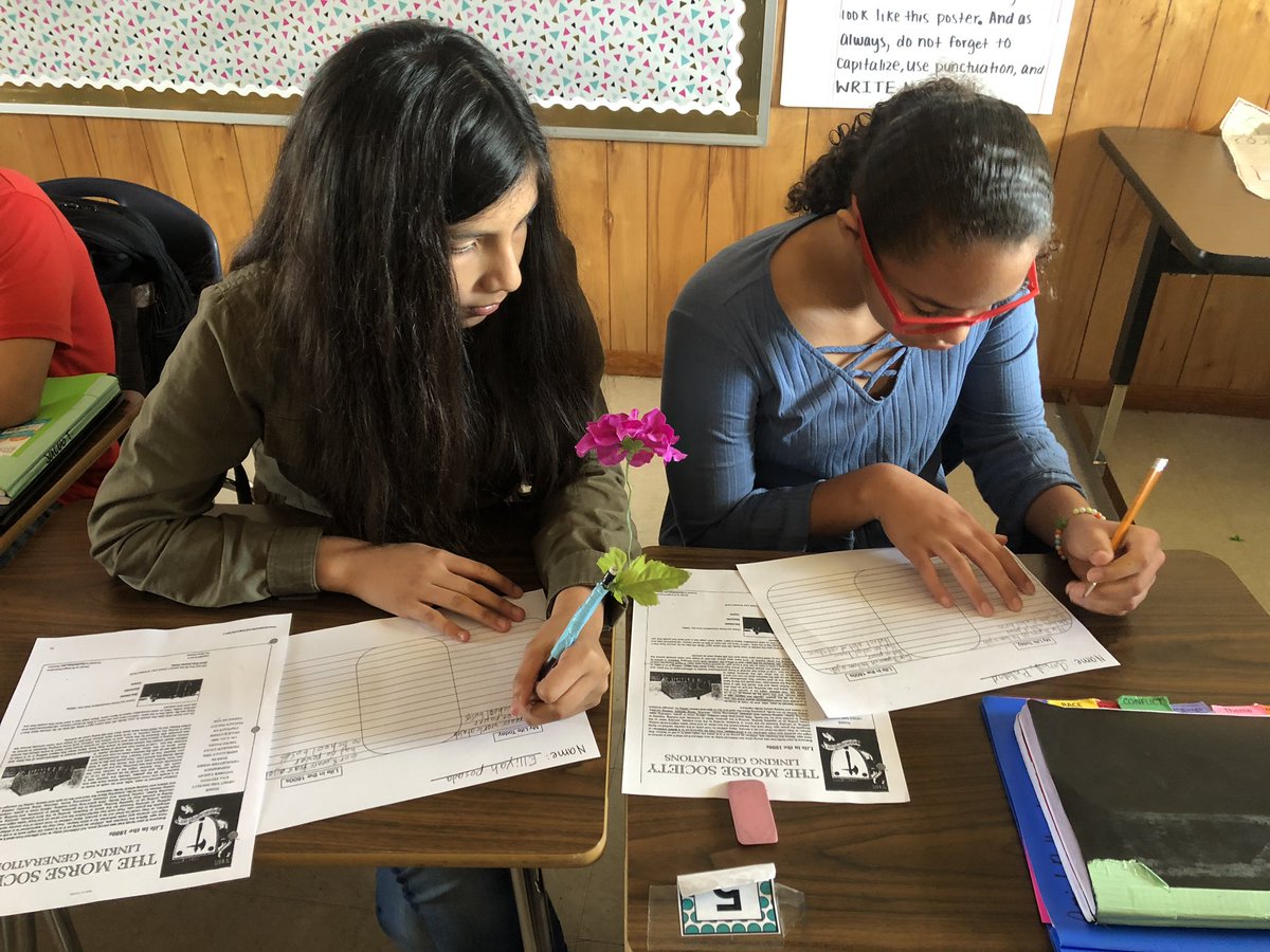 MsRalstonELA's tweet image. PRE-READING. Comparing and contrasting the 1800s to life today to introduce our new novel Tuck Everlasting! They were so interesting in learning about this new time period. Can’t wait to start reading after break📚 #JordanMSLegends #FlyingVees #6thGradeELA