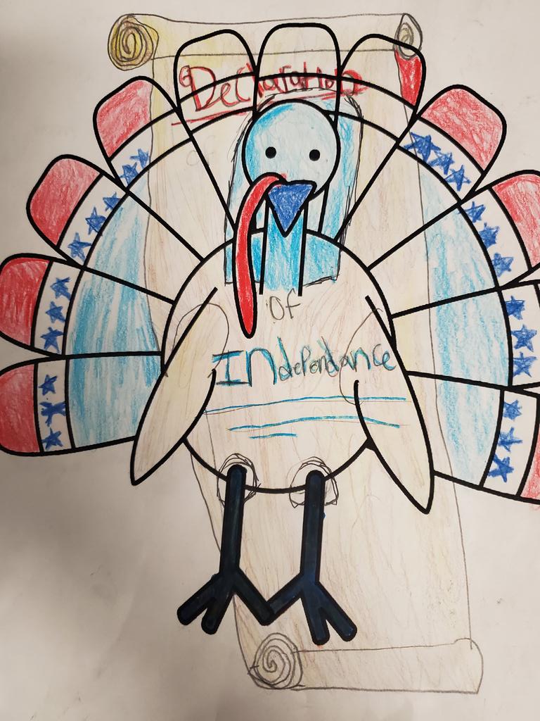 HeatherKlos's tweet photo. Ss are helping Tom Turkey disguise himself as a historical person or event before he is turned into the main dish at Thanksgiving! #KlosHistoryRocks #RCMSHistory https://t.co/jRNBrchadC