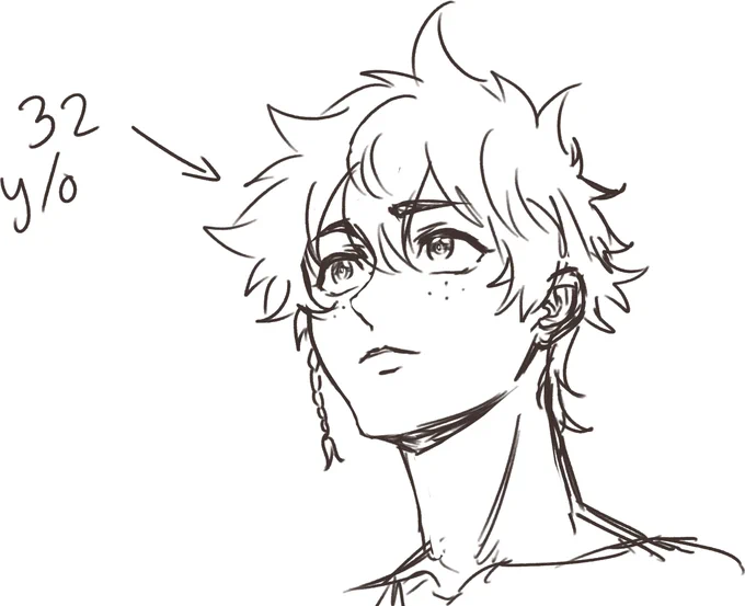 The joke here is that Izuku gets called a brat by Katsuki the first time they meet. 

It doesn't help that he looks half his age and is a bit on the short side (Alot of people look short next to Katsuki tbh) 