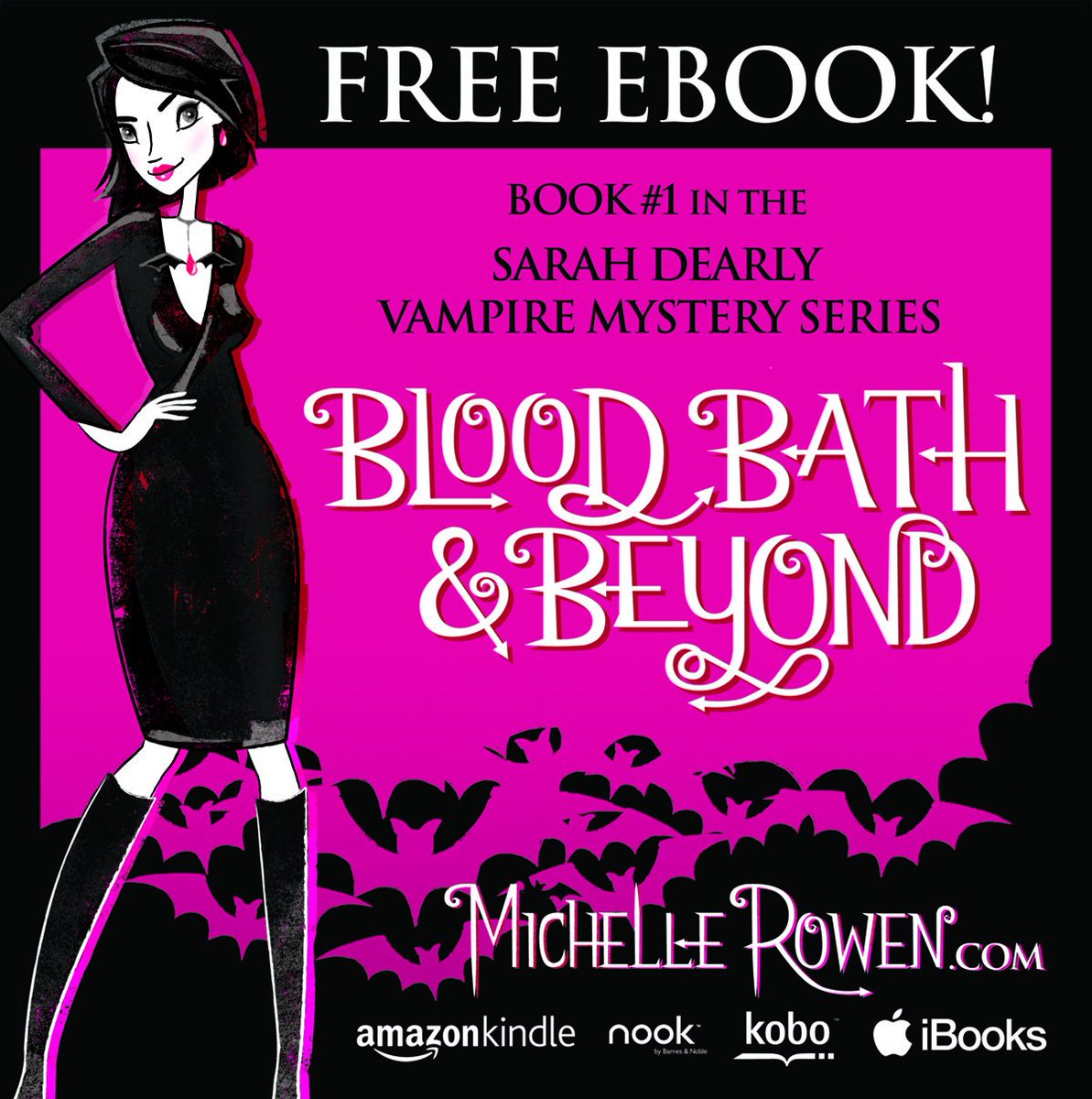 Swooping in to my dusty, slightly cobwebby twitter account for some blatant self-promo... Blood Bath &amp; Beyond is FREE for a limited time! Grab yer ebook now! books2read.com/u/478RGj