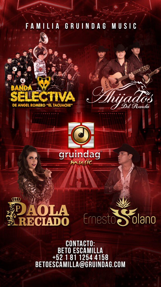 BETOESCAMILLAV's tweet photo. #contratacionesdirectas elenco @GruindagM :@Paolapreciadov , @Ernestosolano1 , @BTacuache https://t.co/B6pm9yPsCx