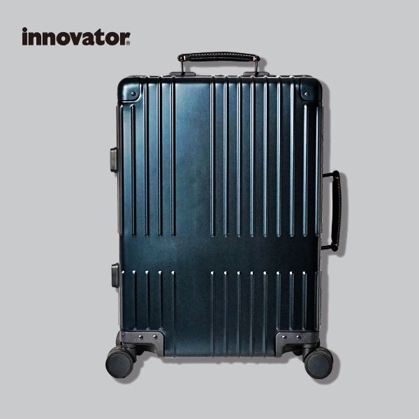 美品　イノベーター　アルミ　スーツケース INV1811 36L 黒　機内持込 新品! INV1811イノベーター アルミ スーツケース36L 機内持込可