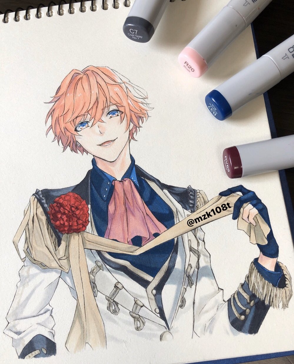 ぼいんのみっちゃん 模写するの趣味で描いてるんだけど 気に入ってるのなんとなく こっちでもあげてみる 絵はインスタメイン イラスト コピック T Co Hb5gmwudti Twitter