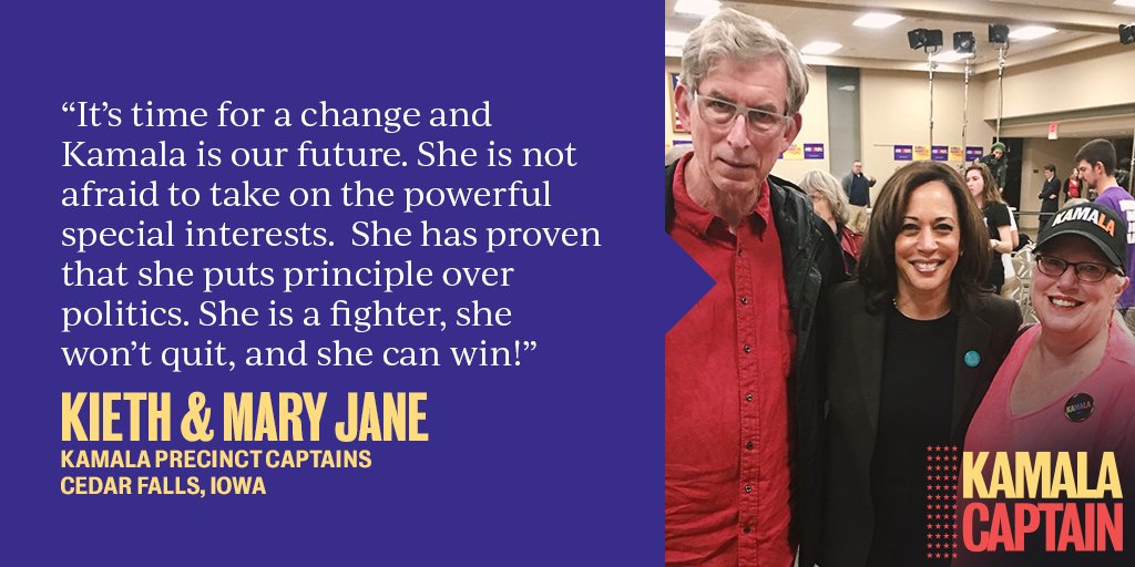 KamalaForIA's tweet image. She’s a fighter.

She won’t quit. 

She 𝘄𝗶𝗹𝗹 win. #DemDebate5