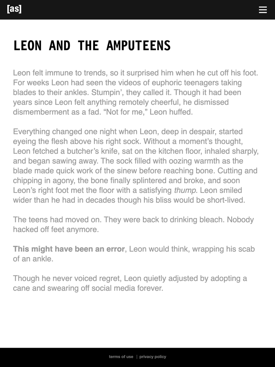 jsejcksn's tweet photo. The @adultswim http 404 page: An anecdote of dark humor about the perils of social media: https://t.co/Oa3Y9vMFX3 https://t.co/c1rf81nktD