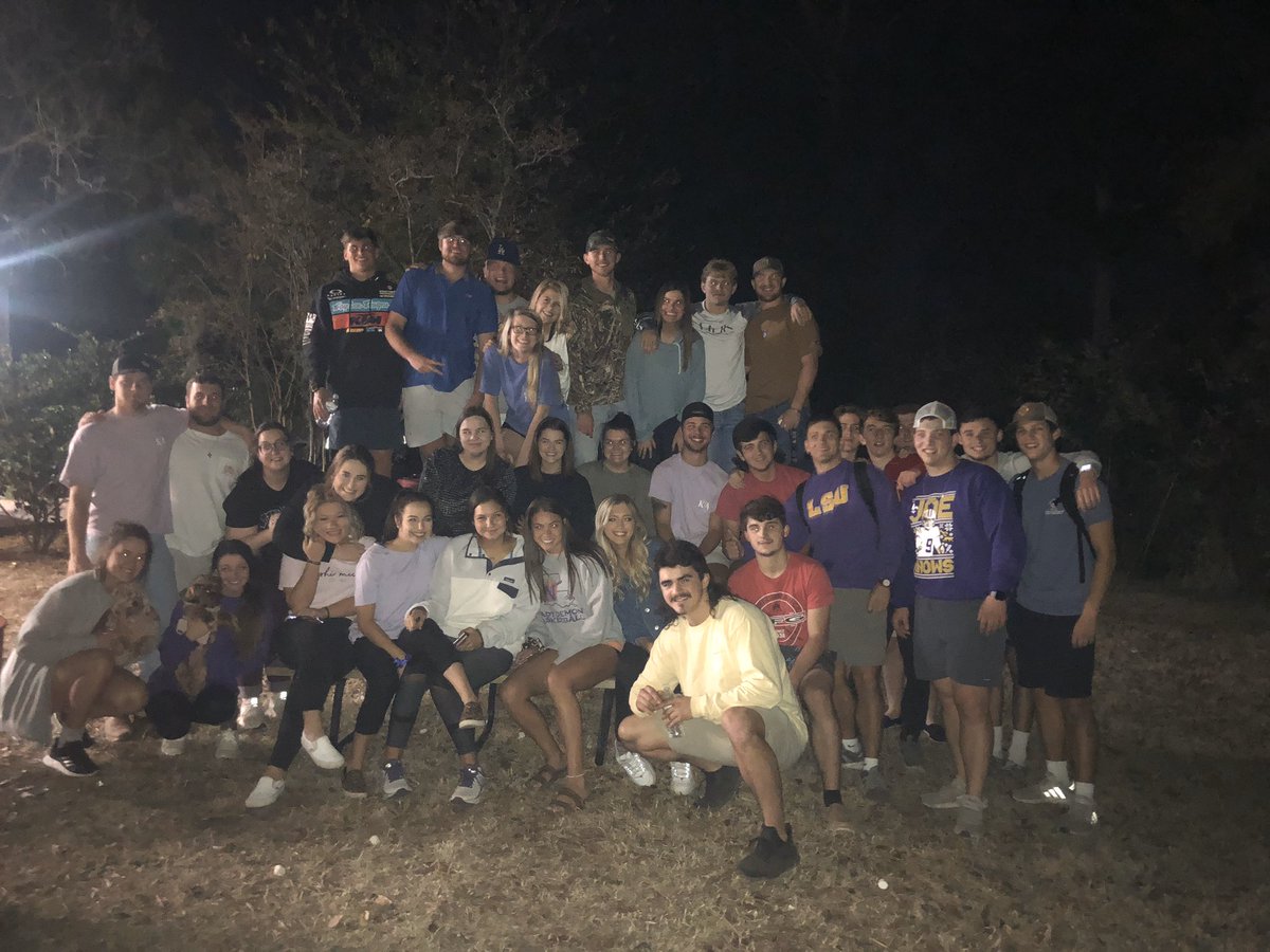 A great night of camping and movies with the beautiful ladies of Phi Mu! <a href="/NSULAGreekLife/">NSU Greek Life</a> <a href="/PhiMuNSU/">Phi Mu / Northwestern State</a>
