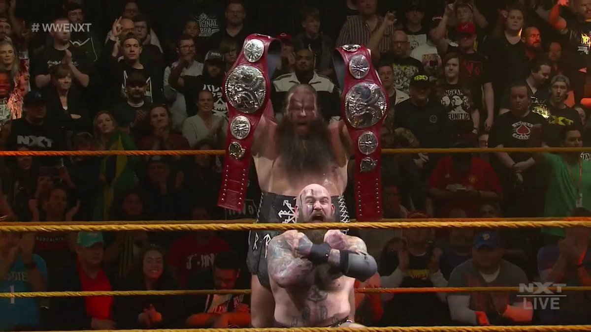 #TheRaid continues. @Ivar_WWE @Erik_WWE #WWENXT