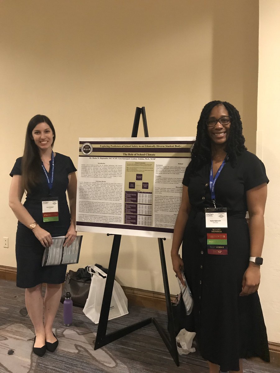 FSUSchoolPsych's tweet photo. We had some great student posters at #FASP2019! https://t.co/qqVhwL8fFJ