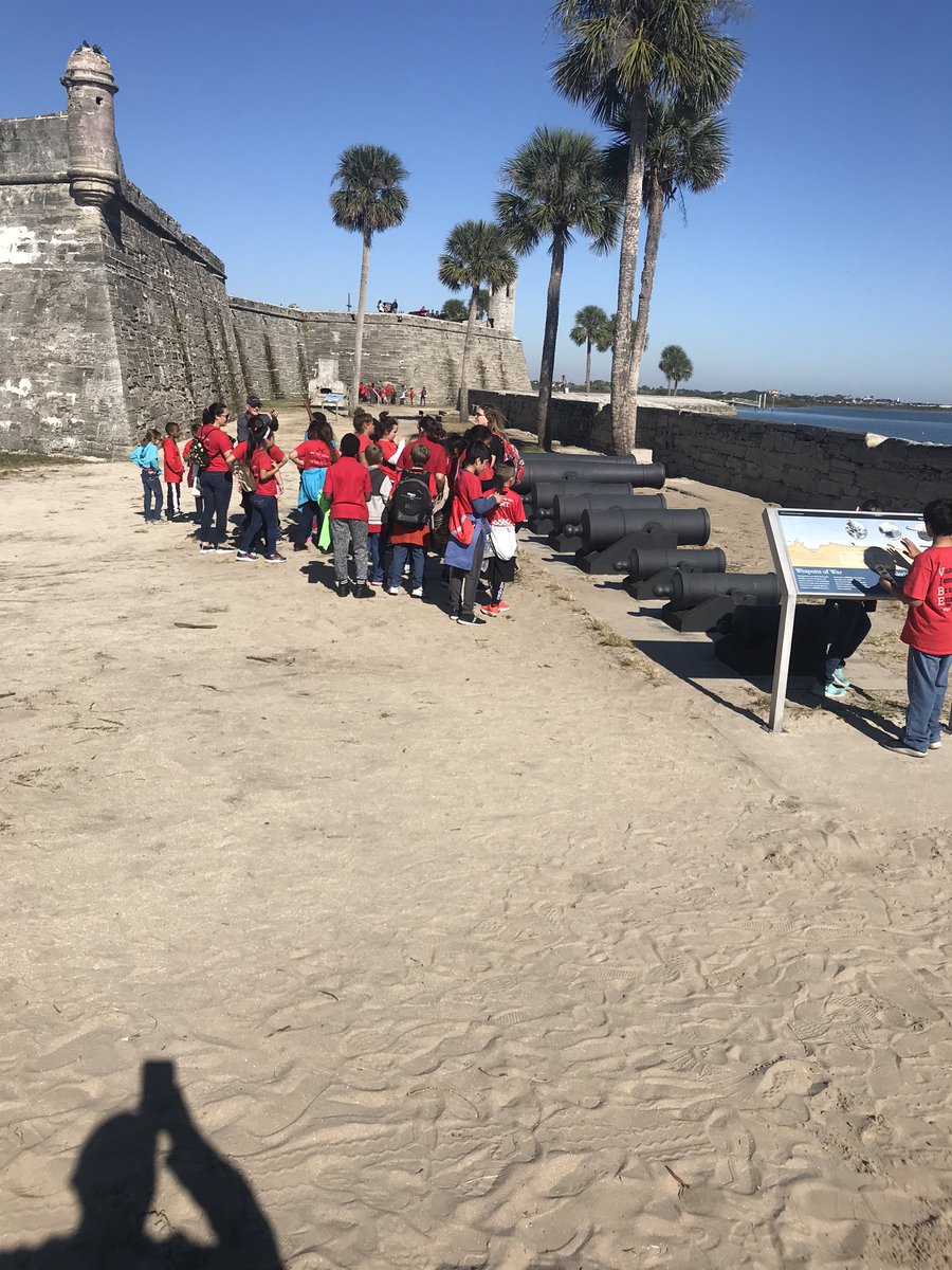TrumbleChad's tweet photo. We had a wonderful day learning about Florida’s history! This was definitely a trip they will always remember. Thank you parents for allowing us to share this experience with your kiddos!!! #vbevibe https://t.co/ecasxmNAQP