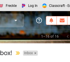 astylishteacher's tweet photo. Down to 16 emails. Is there a better feeling than this? Who is with me???
#tamingtheemaildragon #emailcleanup #inboxfreedom #itsthesmallthings https://t.co/meUOfmpJIN