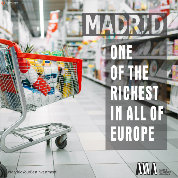 _wti01's tweet photo. According to the latest statistics Madrid has become the world's richest city regarding the Gross Domestic Product. @Madrid_MIA 
#Spain #Madrid #Investment #Business #FDI #Investors #InvestInMadrid https://t.co/lnsc2JxELG