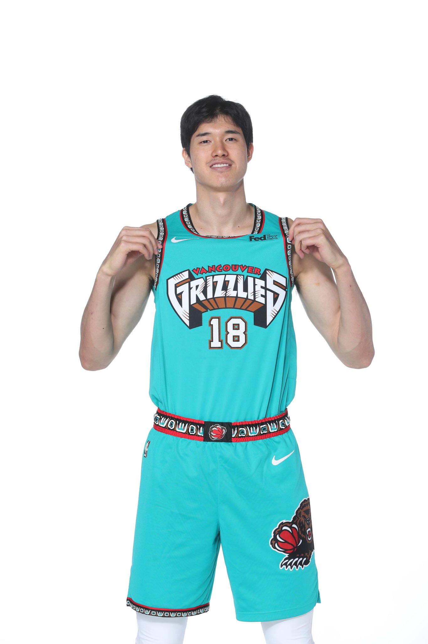 Yuta Watanabe 渡邊 雄太 バンクーバー時代のユニフォーム Yuta Watanabe 渡邊 雄太 バンクーバー時代のユニフォーム