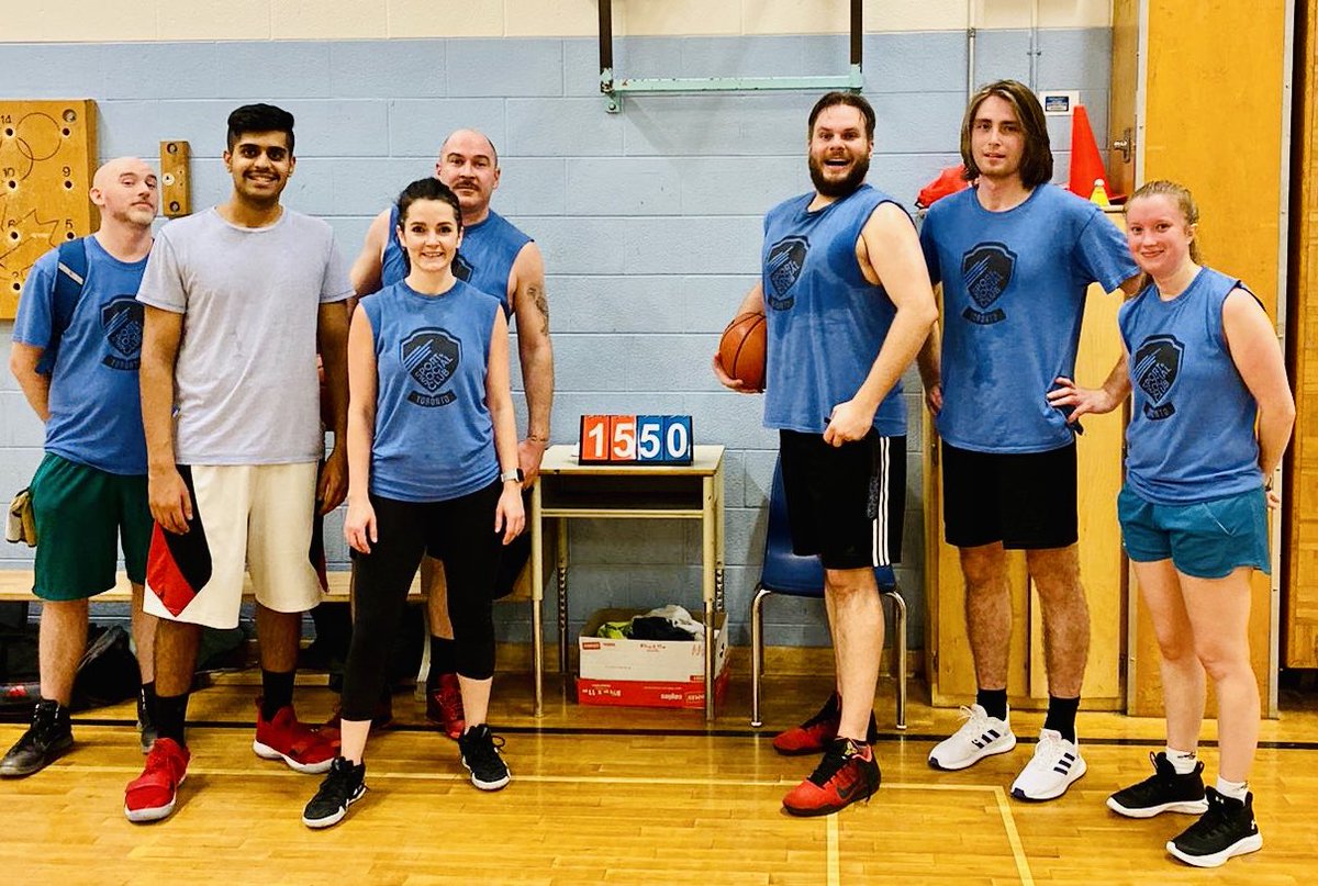 BrickCityTO1's tweet photo. Brick City Wins! (and in record fashion) Ending the regular season 8-2.  Playoffs here we come!  🏆 #basketball #SSC #brickcity https://t.co/f5XYgkznQ3