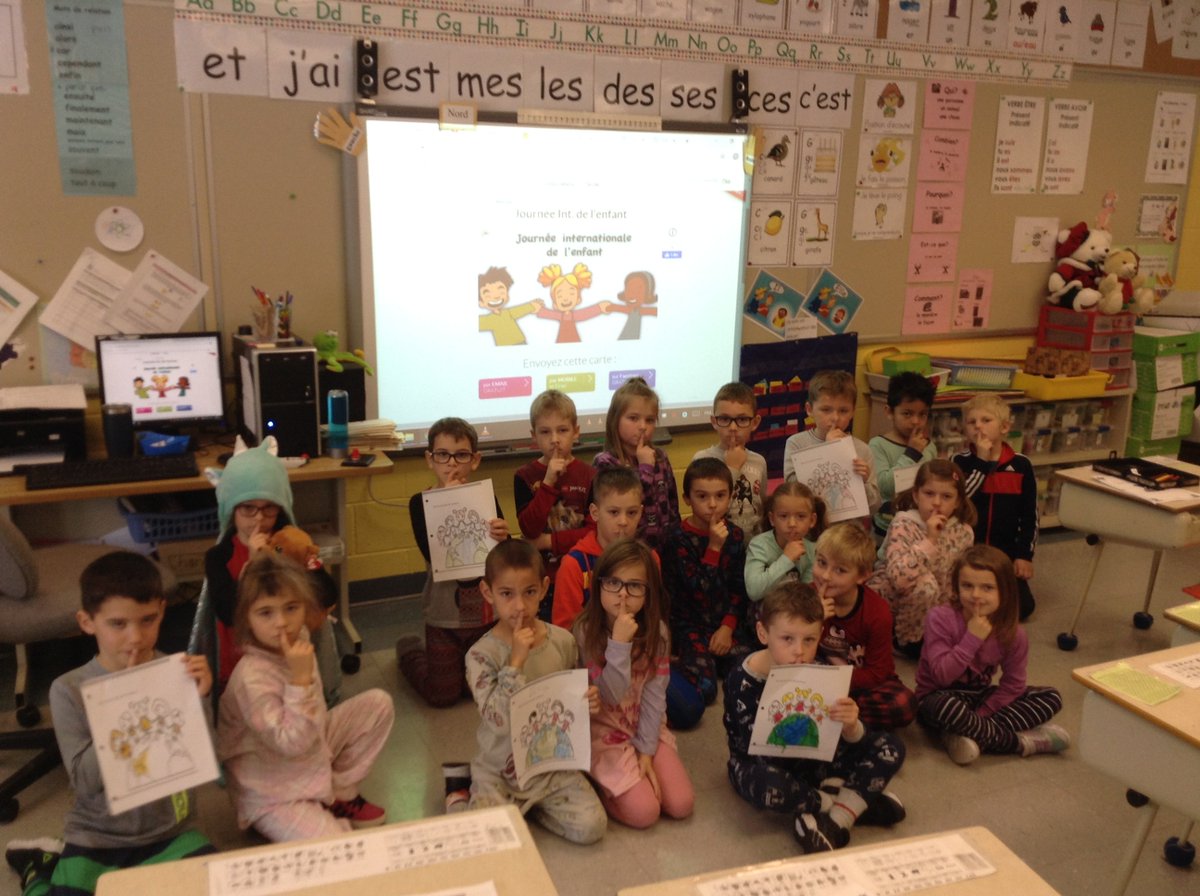 Le 20 novembre 2019 marque le 30e anniversaire de la convention relative aux droits de l’enfant. Pour marquer cet anniversaire, les élèves de la 1re année ont participé à la campagne UNIS en silence. #CSDCEOunis, #unisensilence et #FierCSDCEO