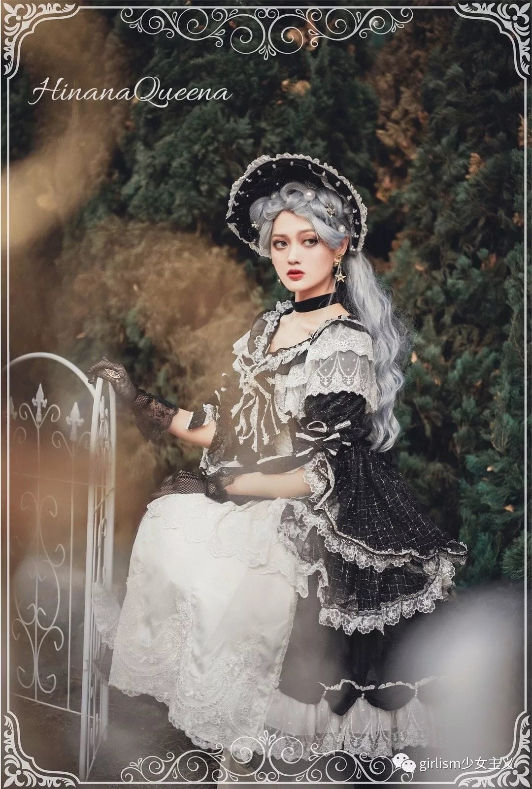 中国ブランド　ロリィタ服　フルセット　白× 黒　新品未開封 中華風ロリータの新ラインナップ追加！ | 東京Kawaiiスタジオ原宿
