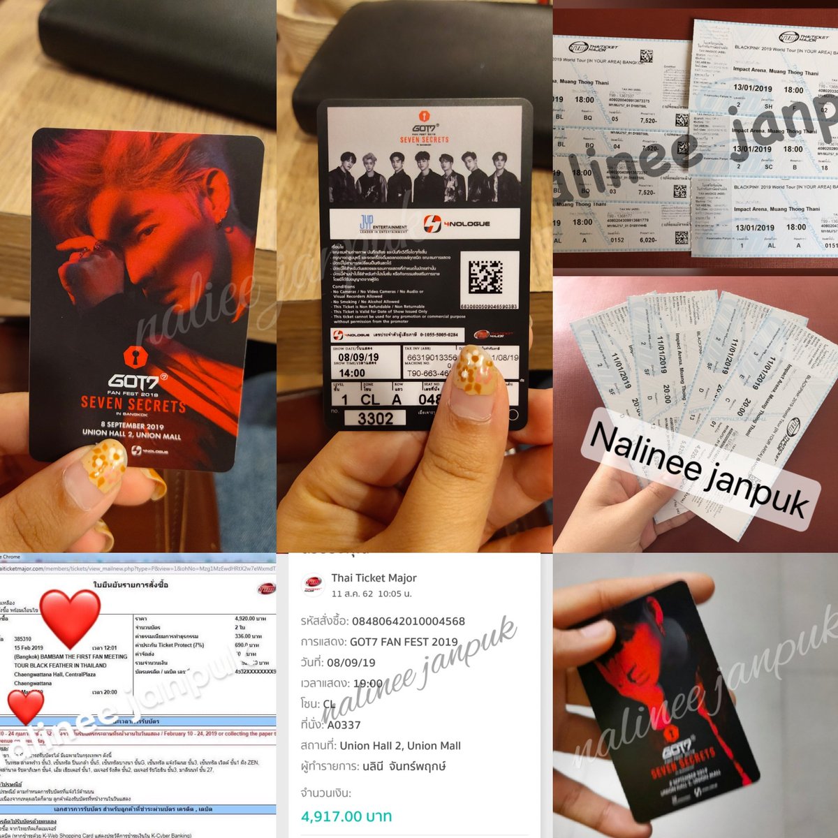 nalinee093's tweet photo. -💗รับกดบัตรจ้าา ❤
-🌈 ราคา350/ใบ รวมส่งems
มัดจำจ่อคิว50/ใบ
-💚มีทีมกดด
-🌈 ใครสนใจ DMรายละเอียด''
#กดบัตรคอน  #KJoy #EXO_SC
#NCTDREAM #KJOYFEST2020
#KIMDONGHAN
#KJOYFEST2020 https://t.co/xtNaSTVqB5