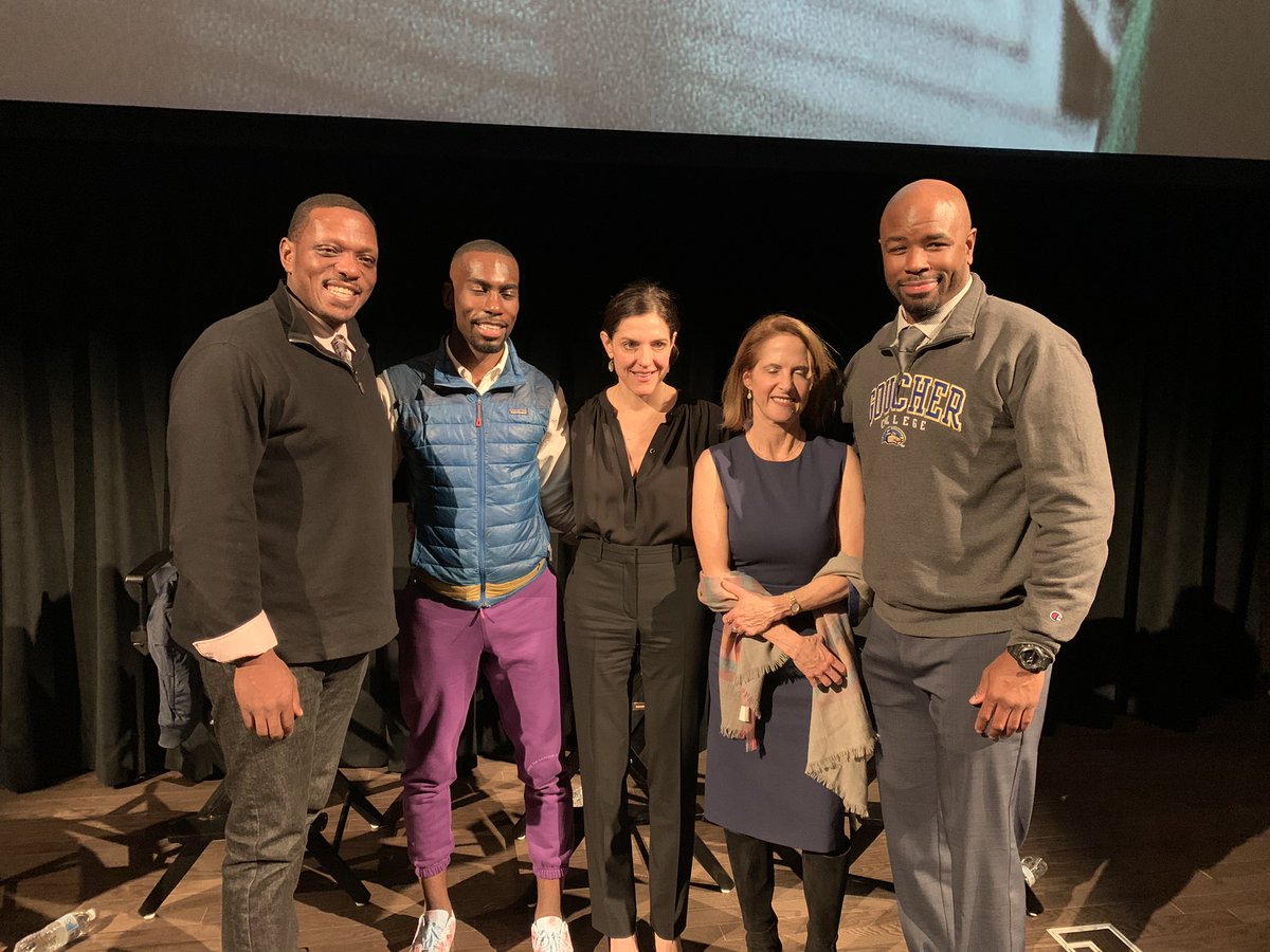 Tonight I was inspired #CollegeBehindBarsPBS. Thank you <a href="/LynnNovick/">Lynn Novick</a> and Sarah Botstein for this amazing film.  Watch 11/25 at 9:00 on PBS.  Thank you <a href="/BankofAmerica/">Bank of America</a> for supporting this important work and encouraging the dialogue.