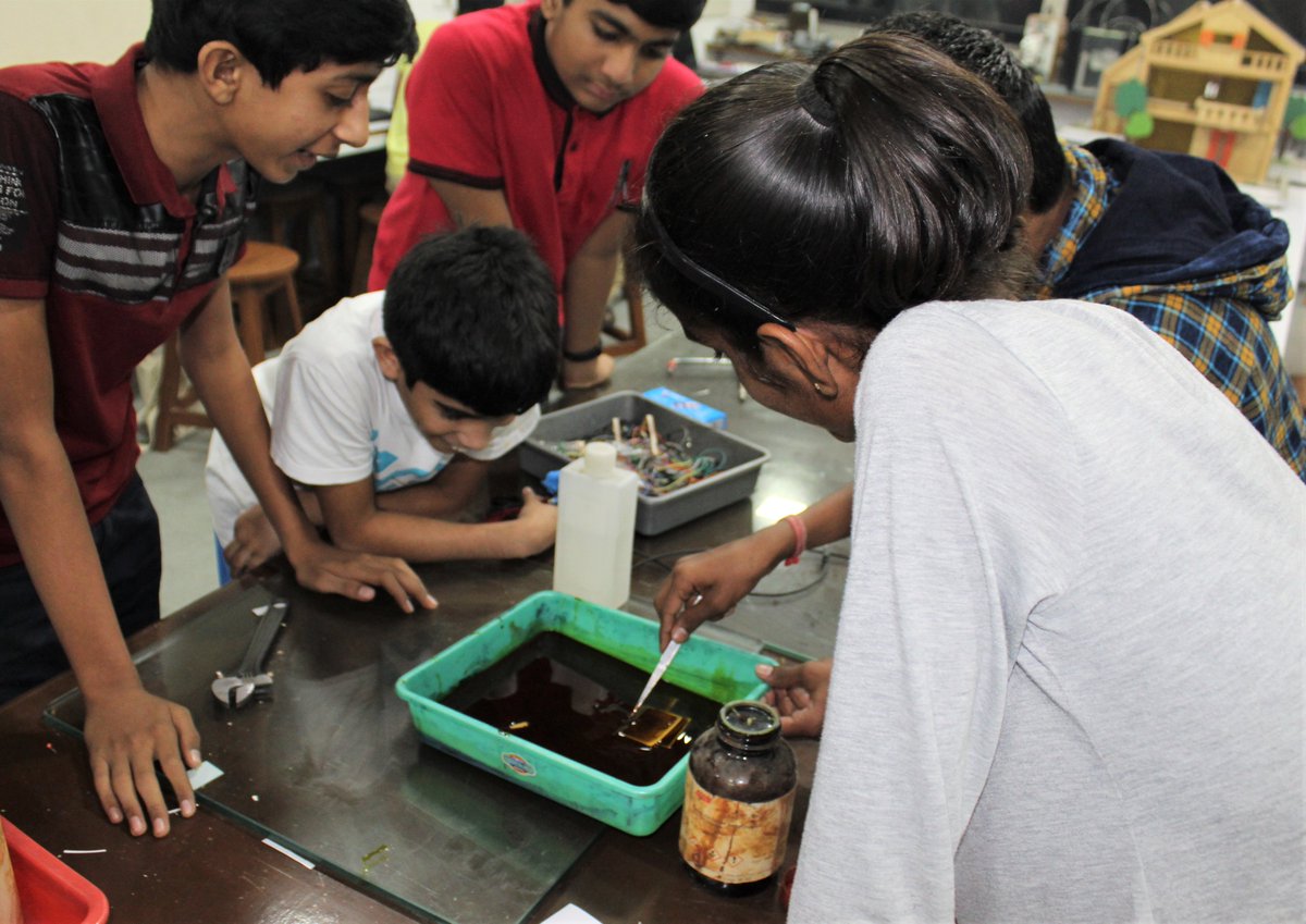 A Journey of GenNEXT Workshops started with PCB prototyping on 19 Nov. Students learnt about how to design &amp; develop a PCB through hands-on expertise <a href="/vascsc/">VASCSC</a> <a href="/ncsmgoi/">National Council of Science Museums-NCSM</a> <a href="/IndiaDST/">DSTIndia</a> <a href="/NITIAayog/">NITI Aayog</a> <a href="/AIMtoInnovate/">Atal Innovation Mission Official</a> @VASCSCandTTS <a href="/vascscisme/">VASCSC ISME</a> @VASCSCShop