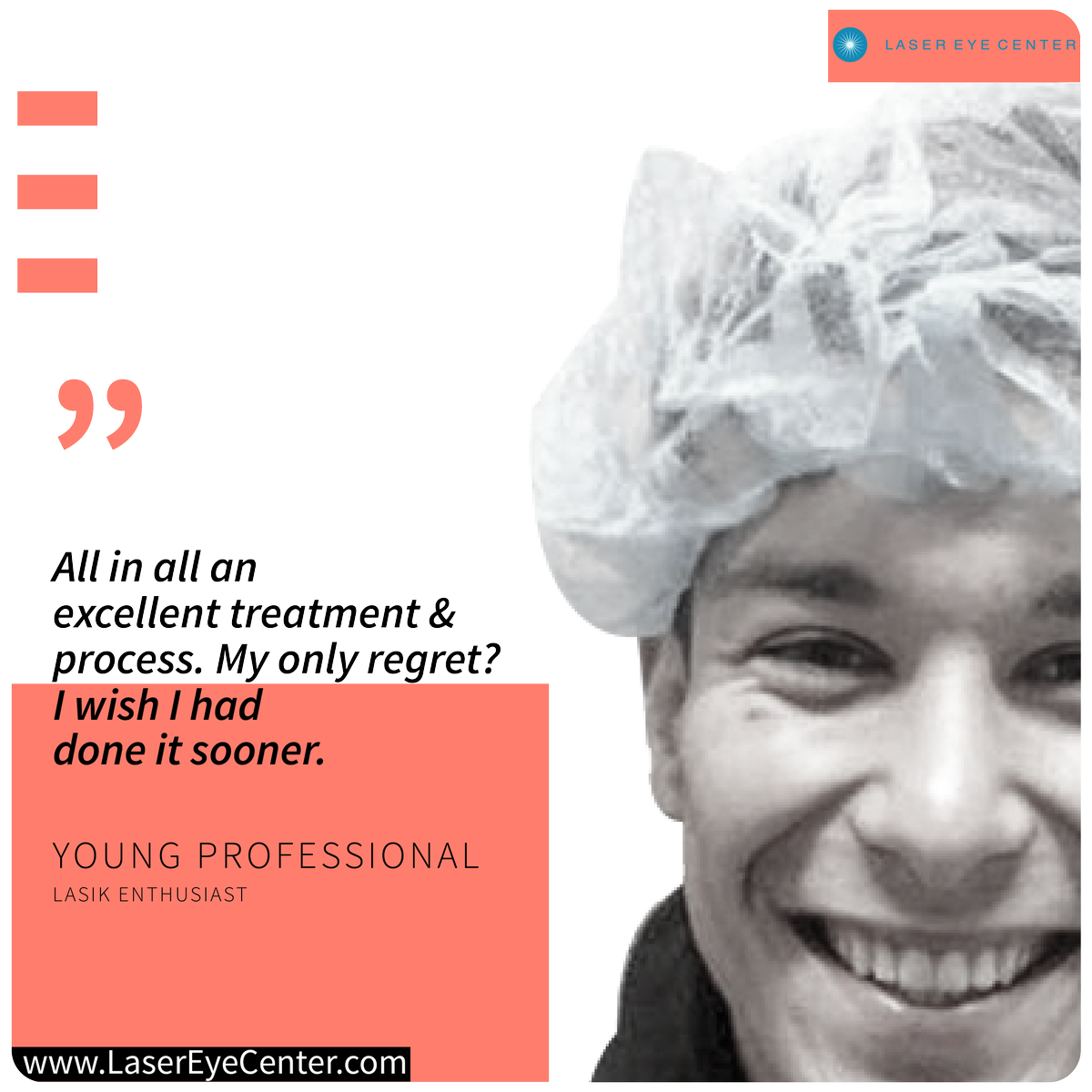 lasereyecenter's tweet photo. Gave myself the gift of clear &amp; quality vision and now find myself preaching the gospel of LASIK.  Ready to change your life? 
.
.
.
.
.
#lasereyecenter #clientfeedback #truestories #lifechangingevent #lasiklover #eyes #eyehealthcare #doublevision #fromthepro #directfromtheho ... https://t.co/xw2TNuiNps