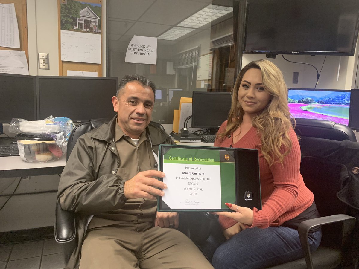 San Gabriel Feeder (@sgacafeeder) on Twitter photo Congratulations Mauro Guerrero 23 years of safe driving <a href="/SGACAFeeder/">San Gabriel Feeder</a> @shantelly23____ <a href="/jrindafernshaw/">Fern Shaw</a> #socalsosafe <a href="/UPSJPipkin/">John Pipkin</a> #sangabfdr Congratulations Mauro Guerrero 23 years of safe driving <a href="/SGACAFeeder/">San Gabriel Feeder</a> @shantelly23____ <a href="/jrindafernshaw/">Fern Shaw</a> #socalsosafe <a href="/UPSJPipkin/">John Pipkin</a> #sangabfdr
