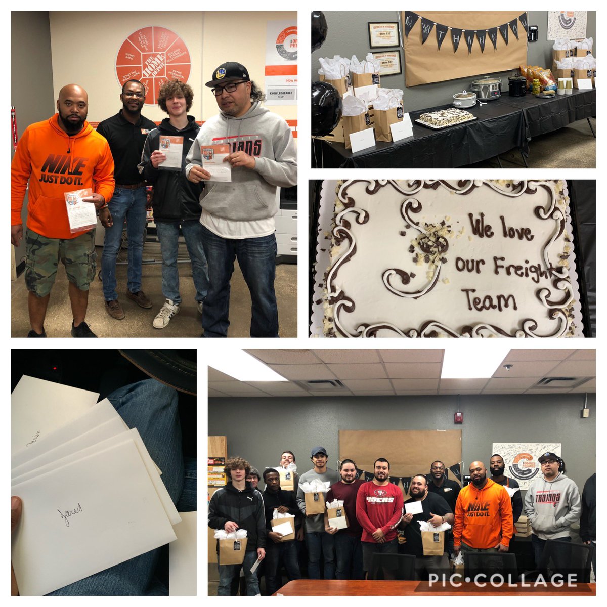 brianB_0537's tweet photo. Today was nothing to compared to the #Greatness of my team! Everyone of you are true #Allstars I couldn’t do it without you guys!!! Thanks for all you do! #HD2019FRTA @shane_home @tori_bronson @Ana_A_Duran @0537_OASM_luke @miranda_mike91 @DonGraham16 https://t.co/FOaYFBw6zM